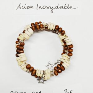 BRESS-001- Bracelet Ressort Acier Inoxydable