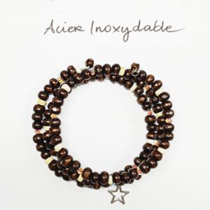 BRESS-002- Bracelet Ressort Acier Inoxydable
