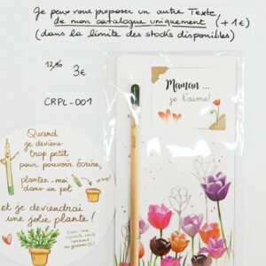 CRPL-001- Crayon à planter