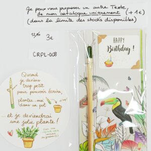 CRPL-008- Crayon à planter