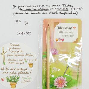 CRPL-012- Crayon à planter