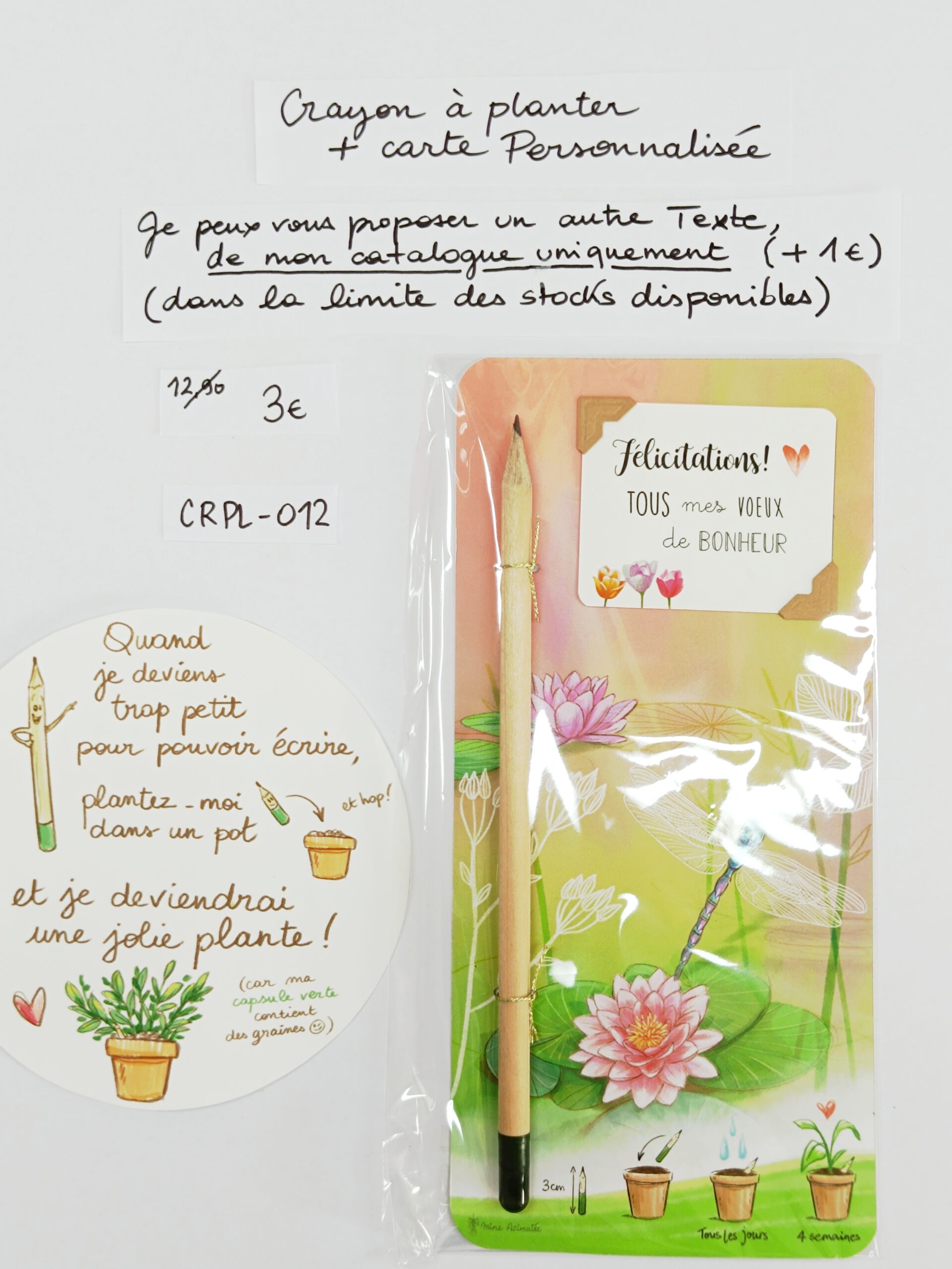 CRPL-012- Crayon à planter