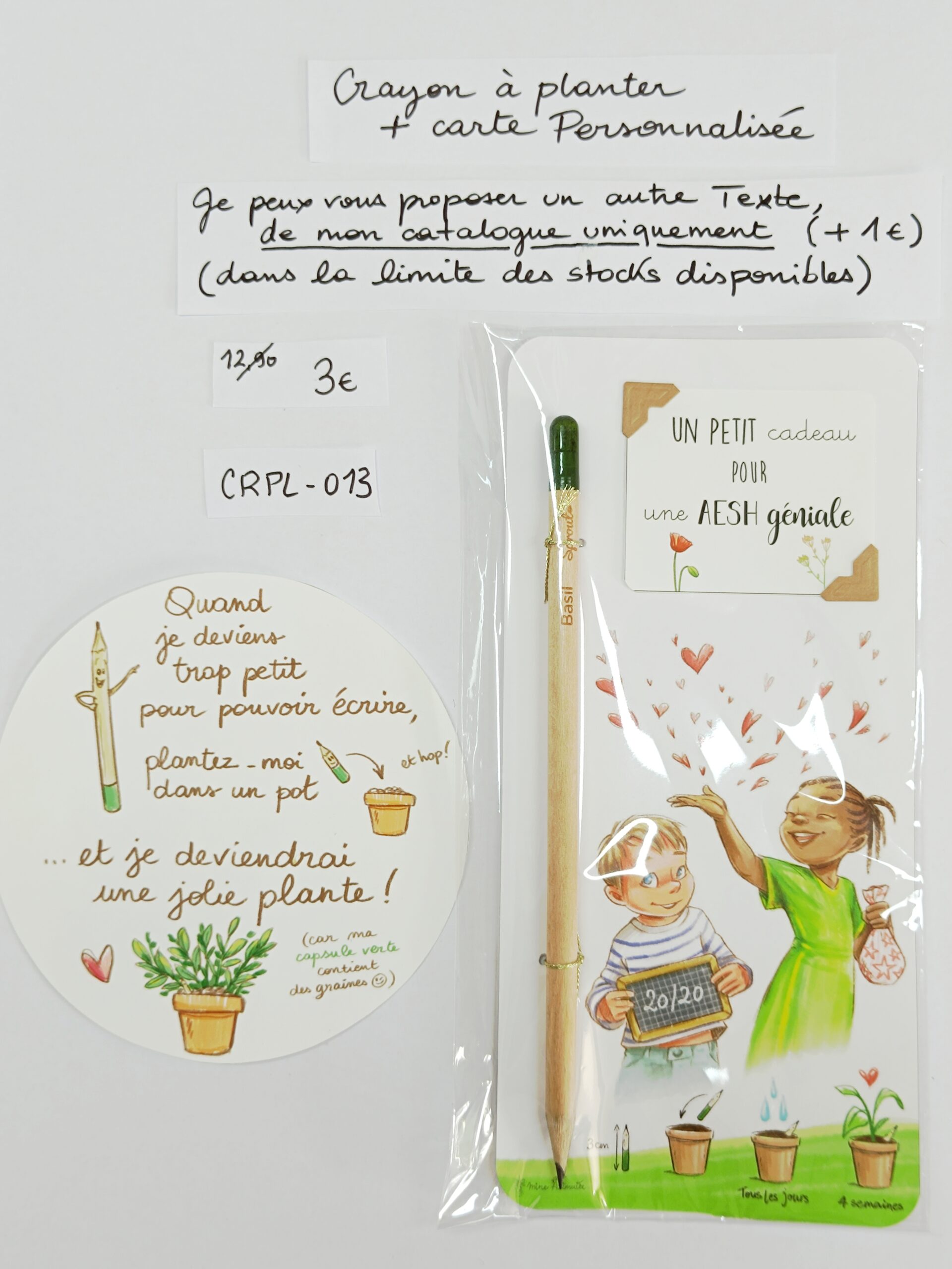 CRPL-013- Crayon à planter