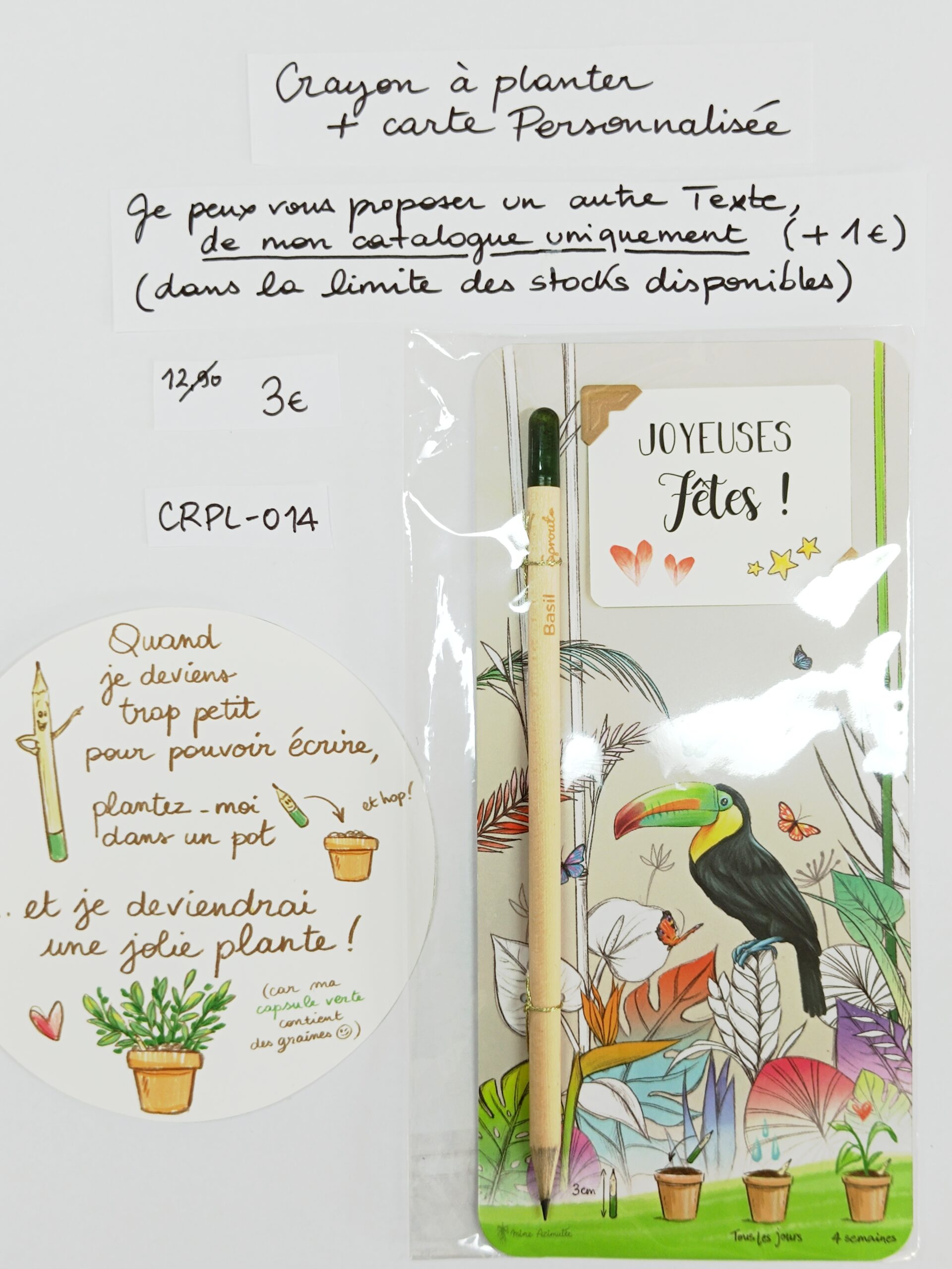 CRPL-014- Crayon à planter