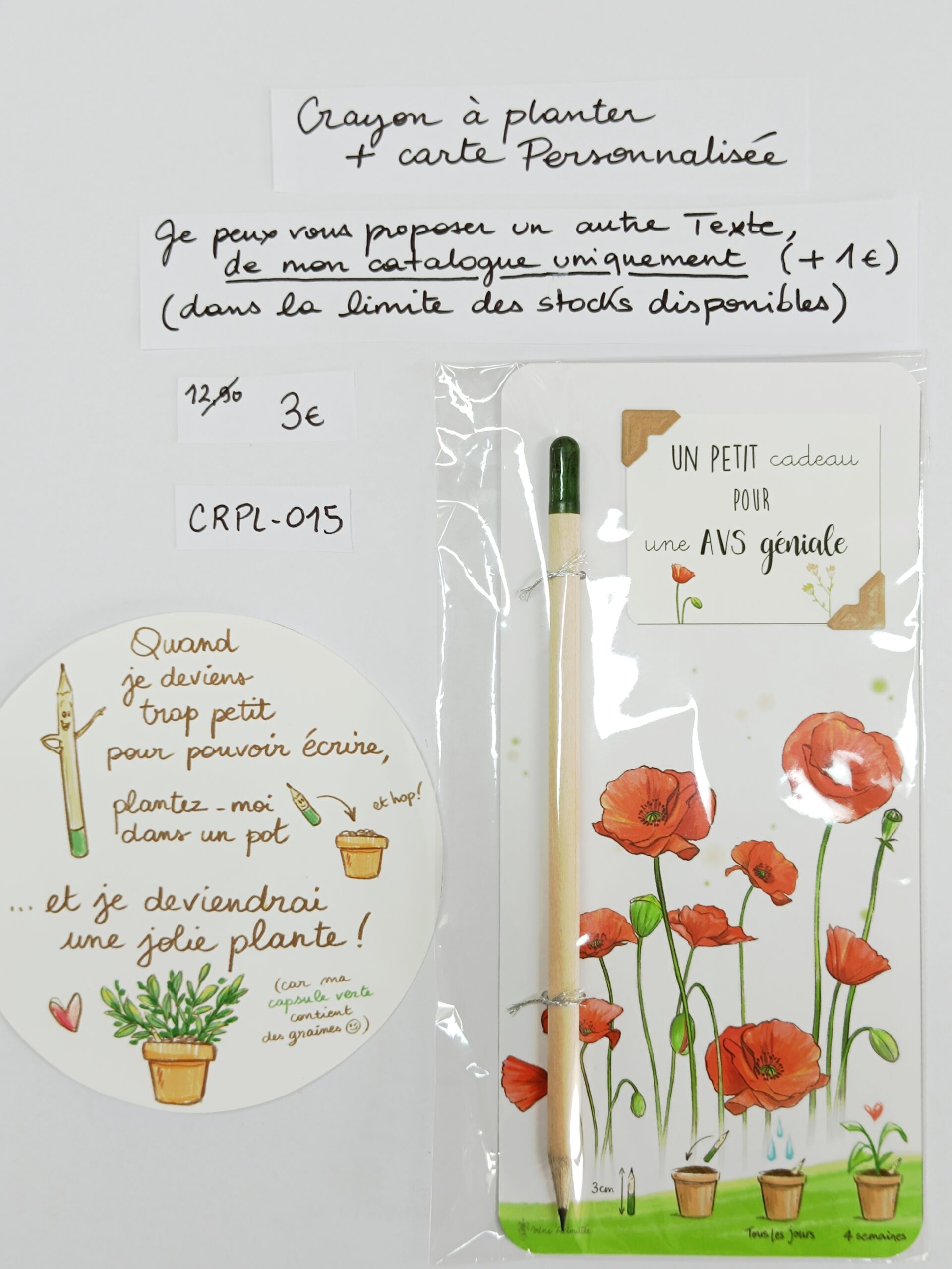 CRPL-015- Crayon à planter