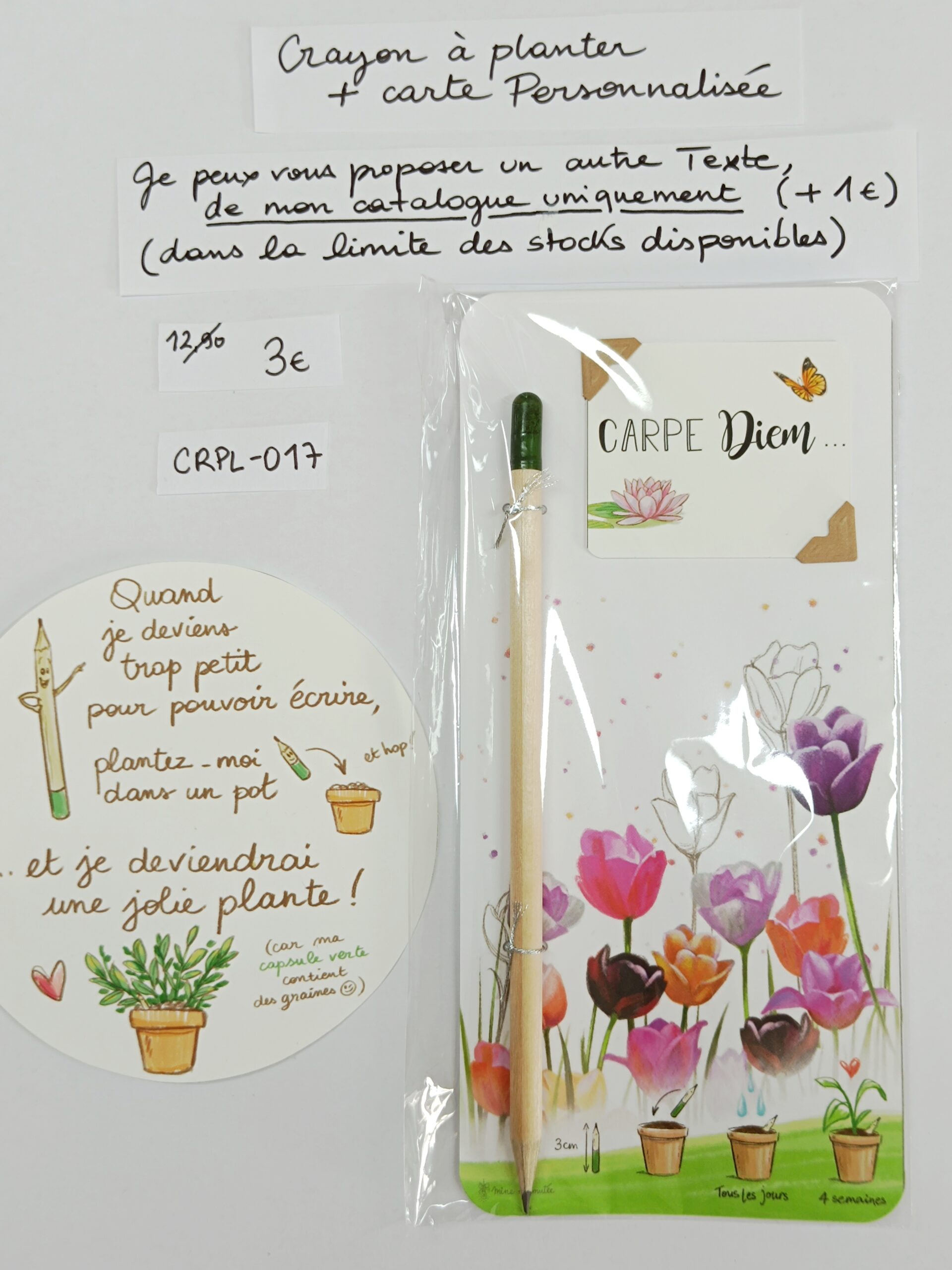 CRPL-017- Crayon à planter