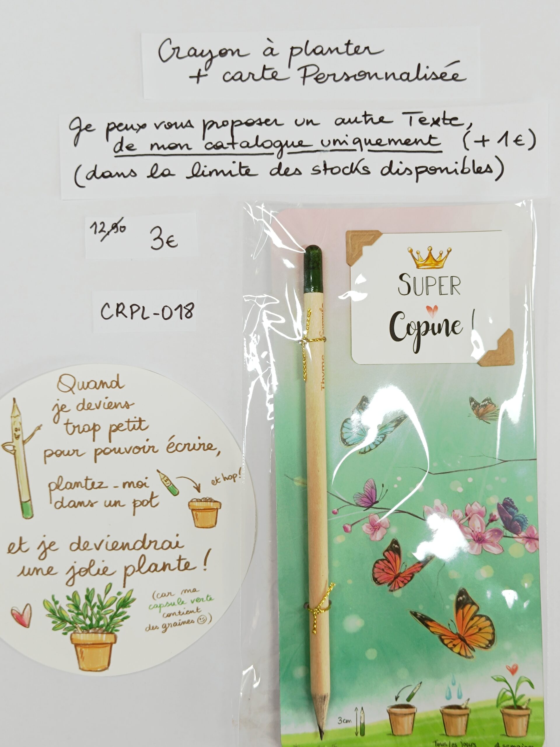 CRPL-018- Crayon à planter