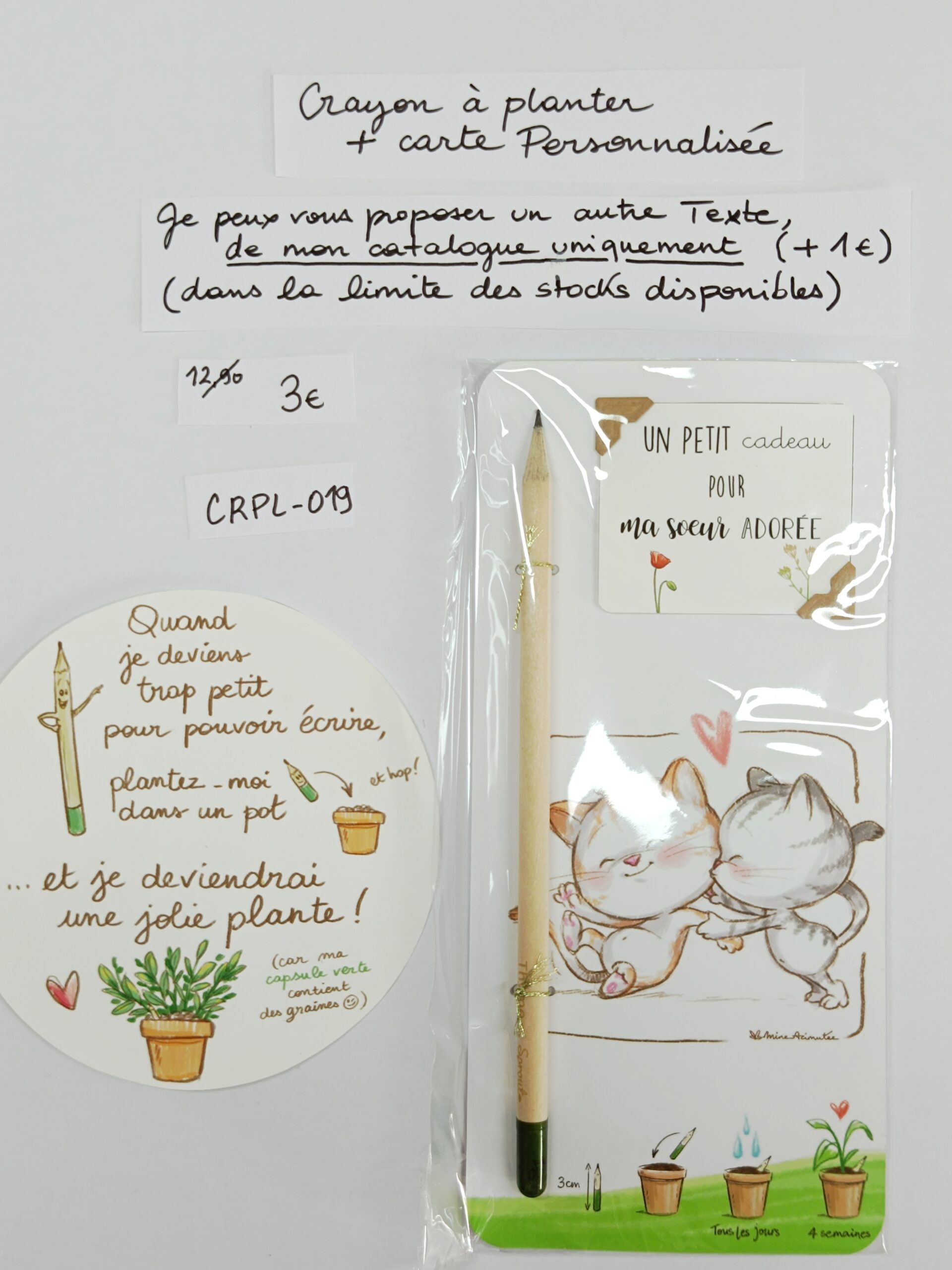 CRPL-019- Crayon à planter