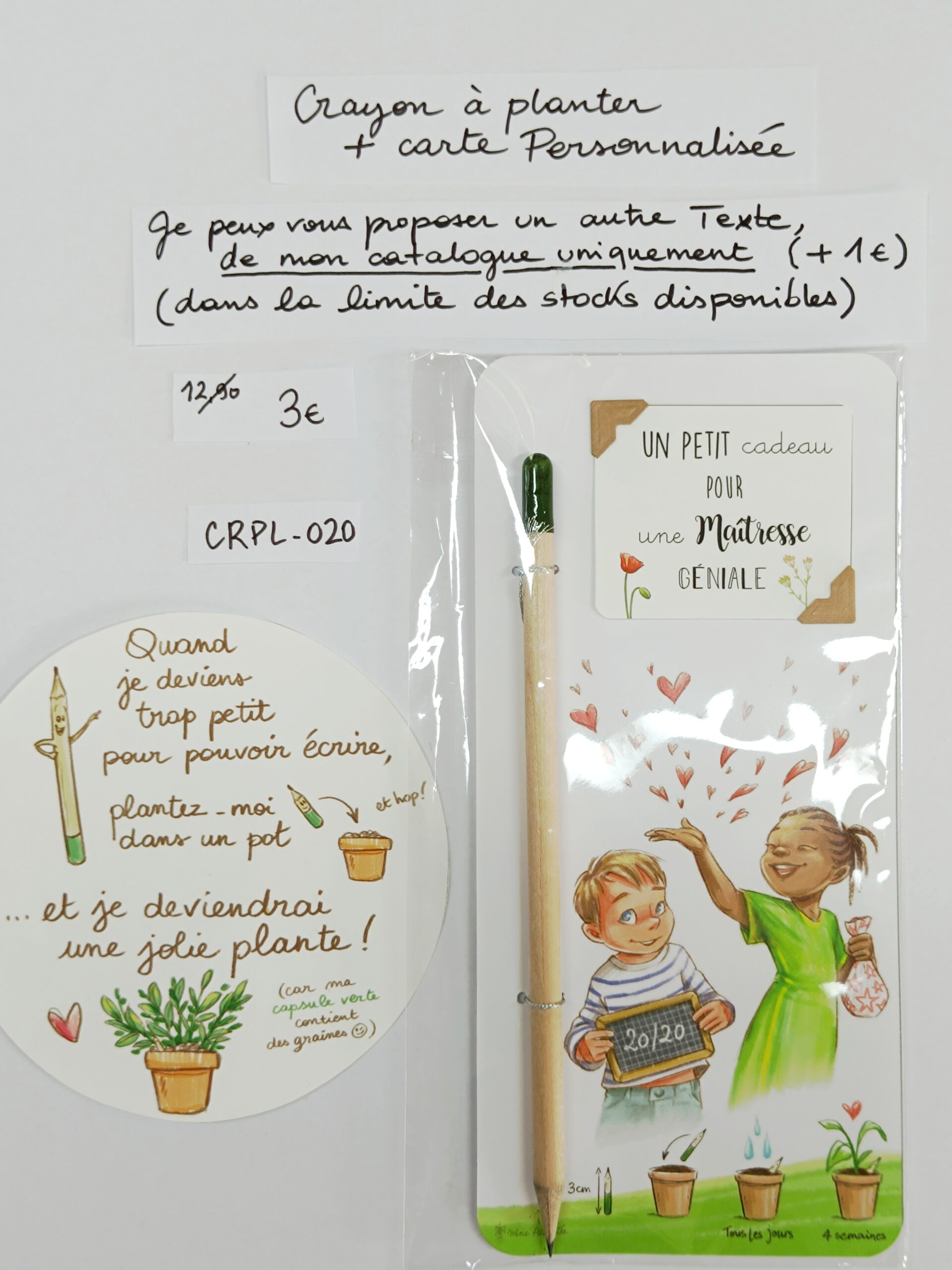 CRPL-020- Crayon à planter