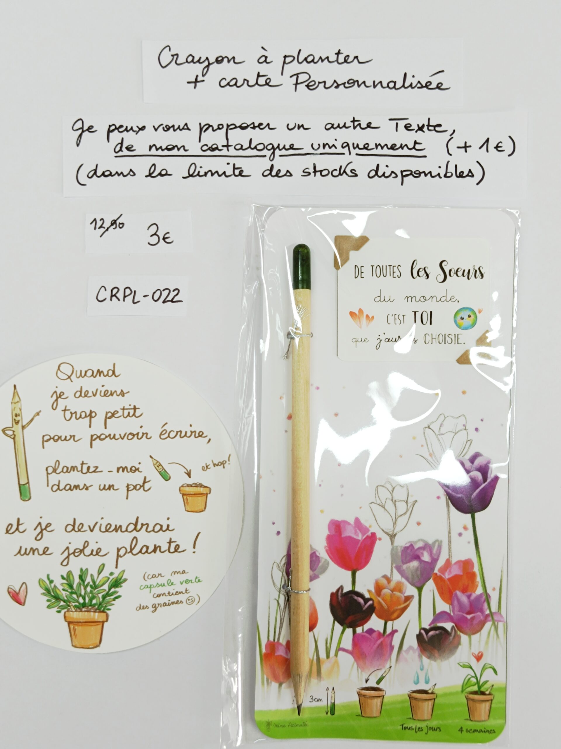 CRPL-022- Crayon à planter