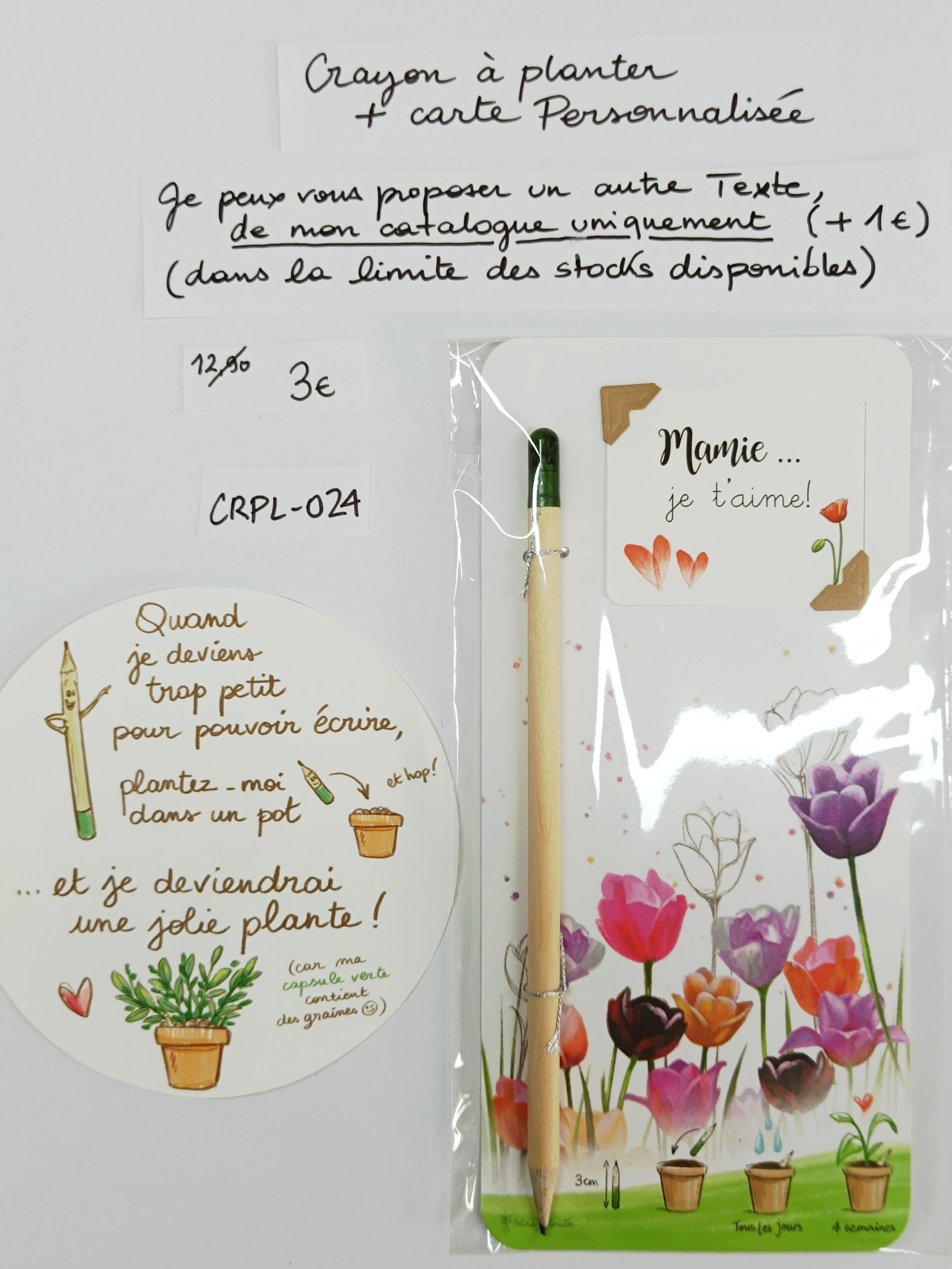 CRPL-024- Crayon à planter