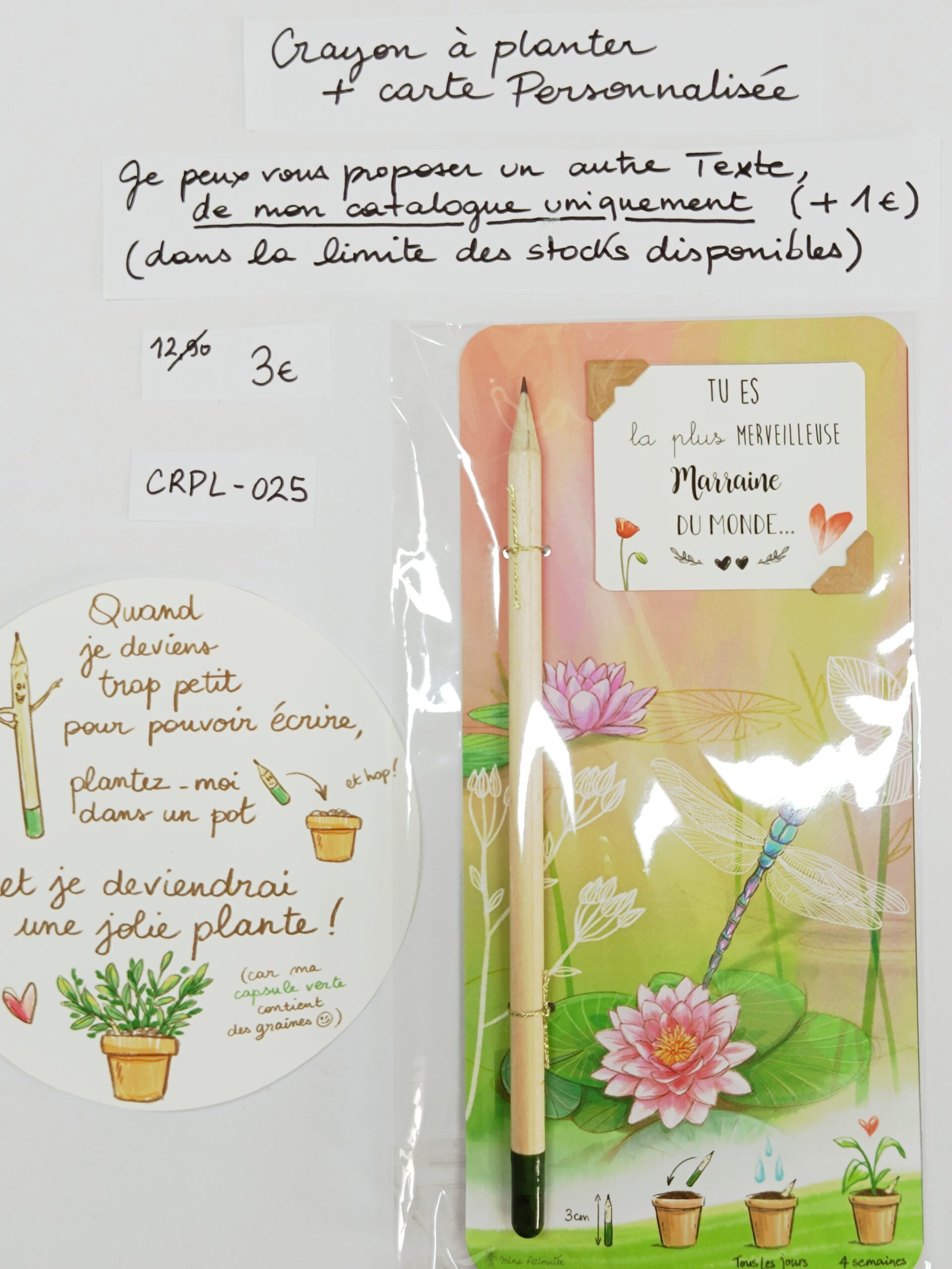 CRPL-025- Crayon à planter