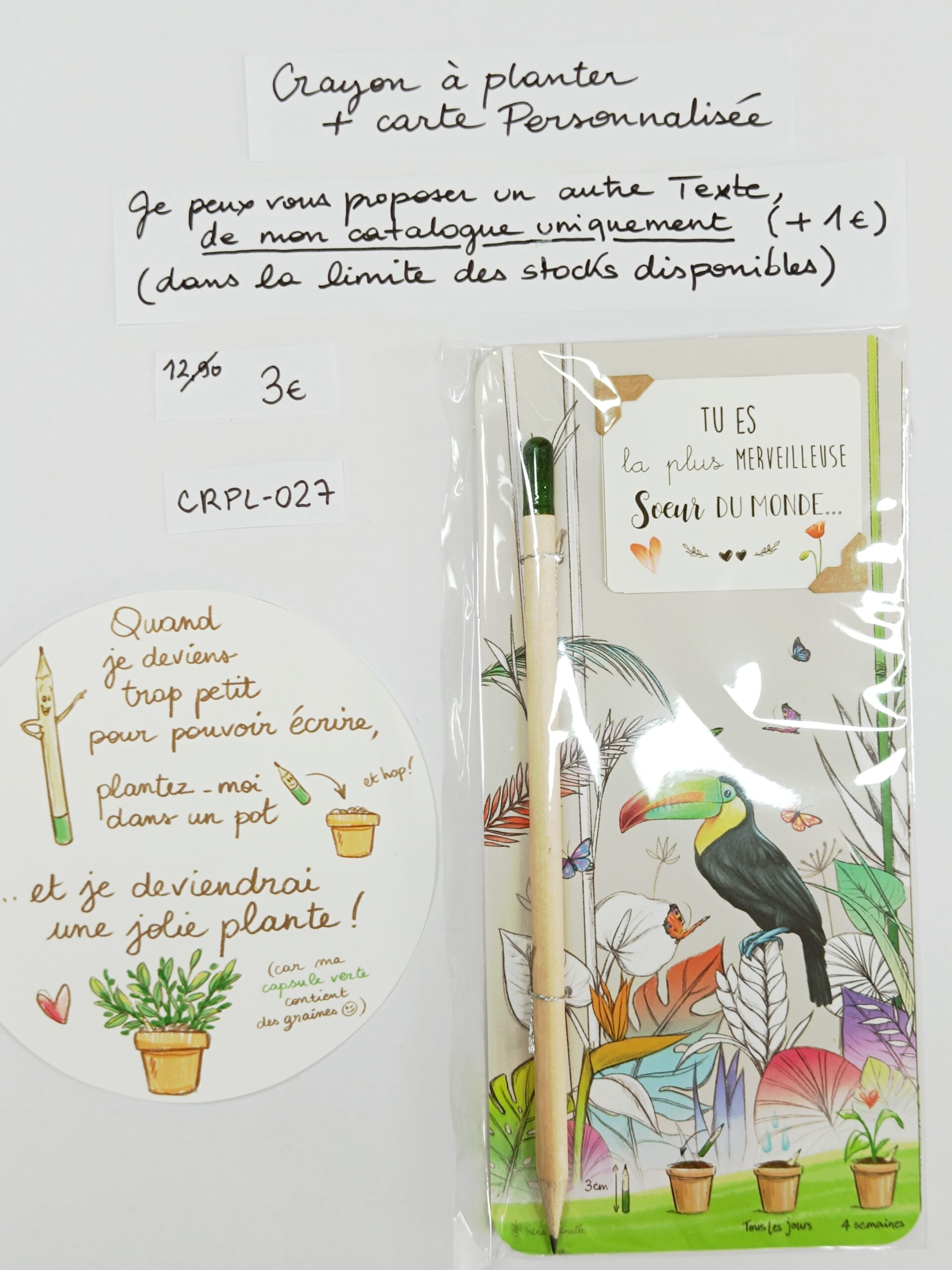 CRPL-027- Crayon à planter