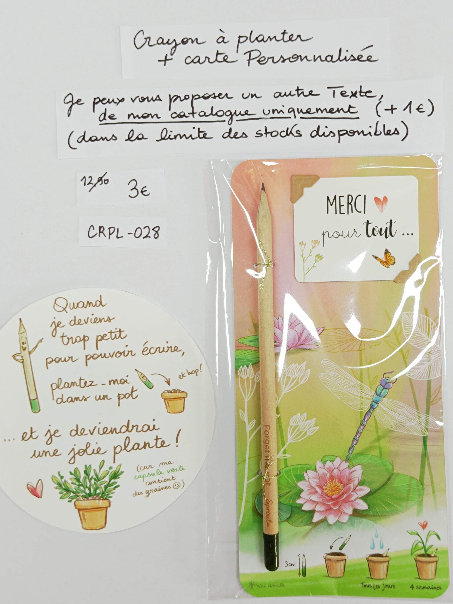 CRPL-028- Crayon à planter