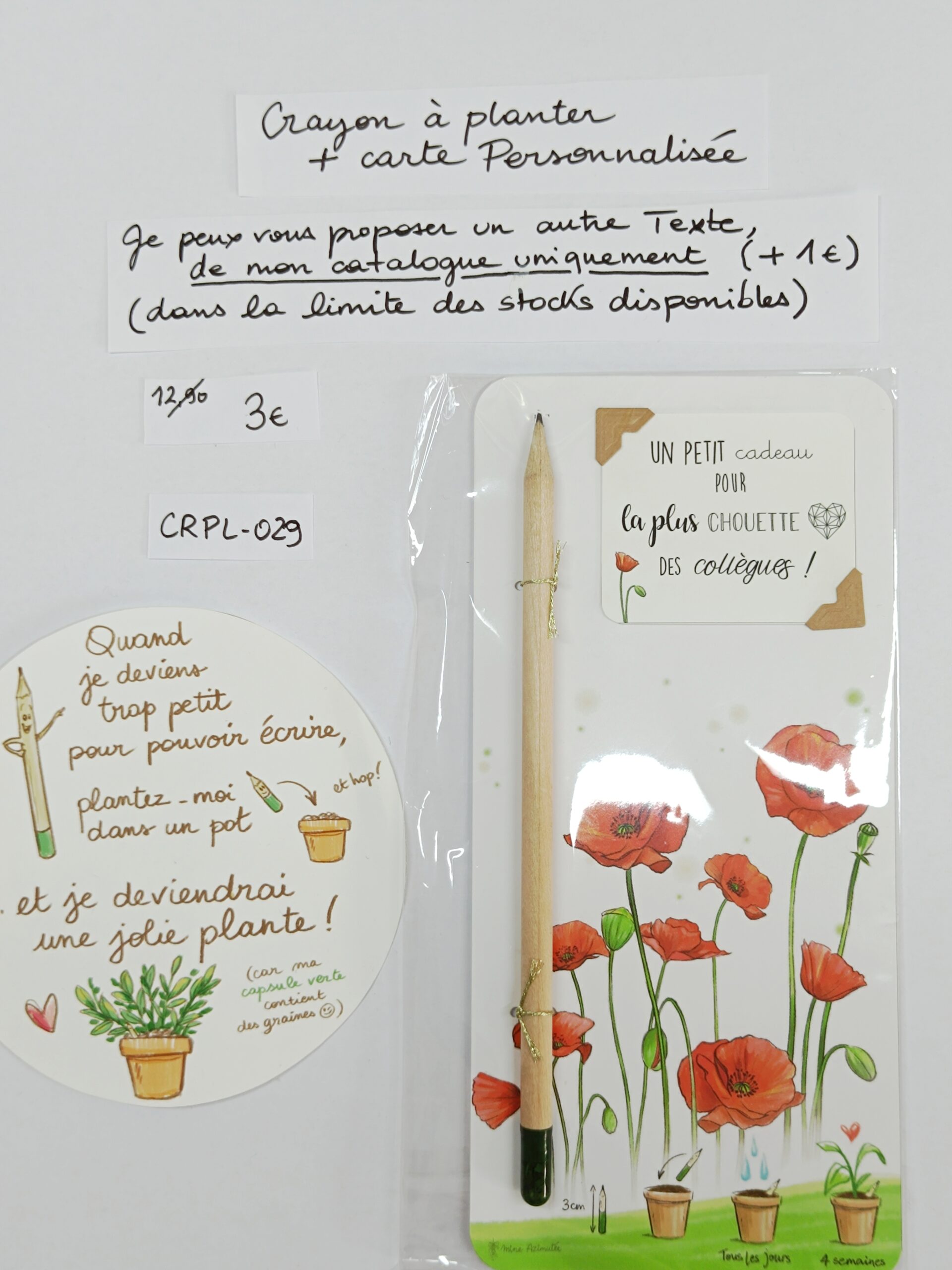 CRPL-029- Crayon à planter