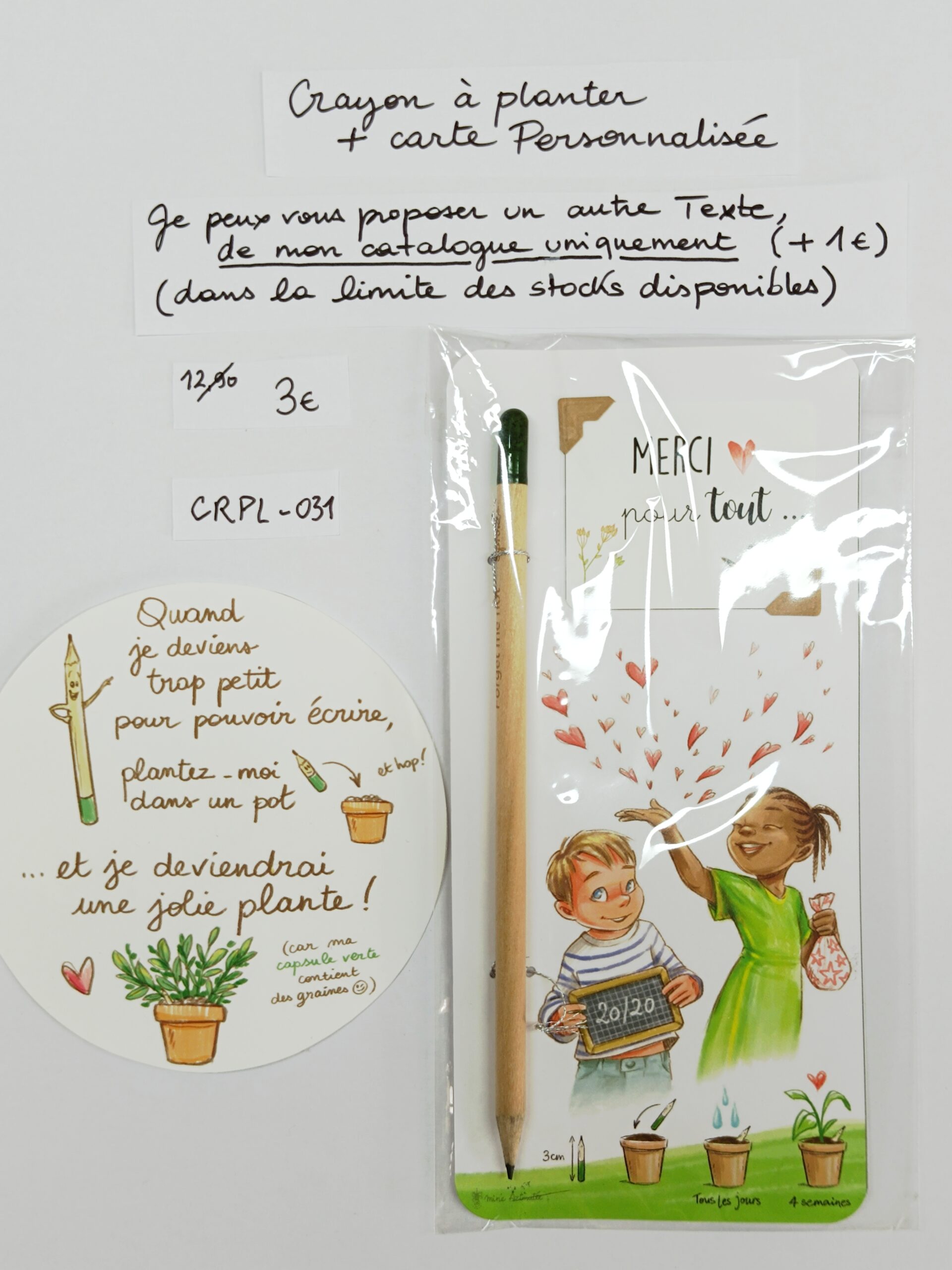 CRPL-031- Crayon à planter