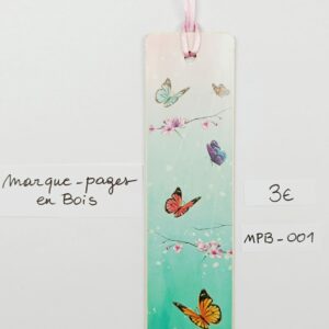 MPB-001- Marque-pages Bois