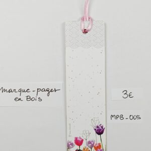 MPB-005- Marque-pages Bois