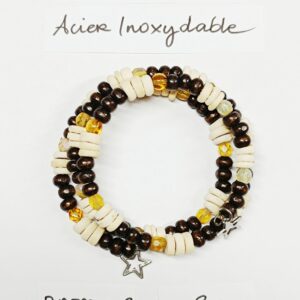 BRESS-003- Bracelet Ressort Acier Inoxydable