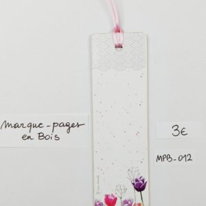 MPB-012- Marque-pages Bois