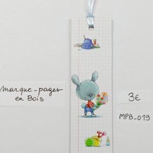 MPB-019- Marque-pages Bois