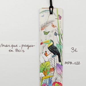 MPB-022- Marque-pages Bois