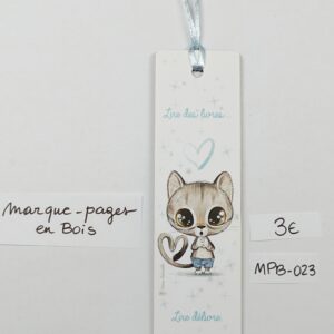 MPB-023- Marque-pages Bois