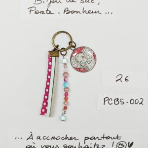 PCBS-002- Porte-clés Bijou de sac