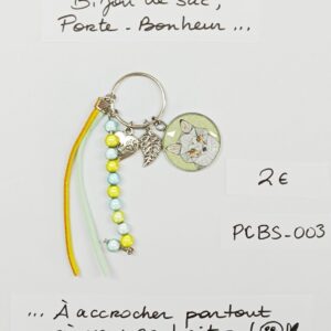 PCBS-003- Porte-clés Bijou de sac