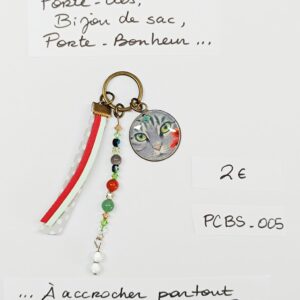 PCBS-005- Porte-clés Bijou de sac