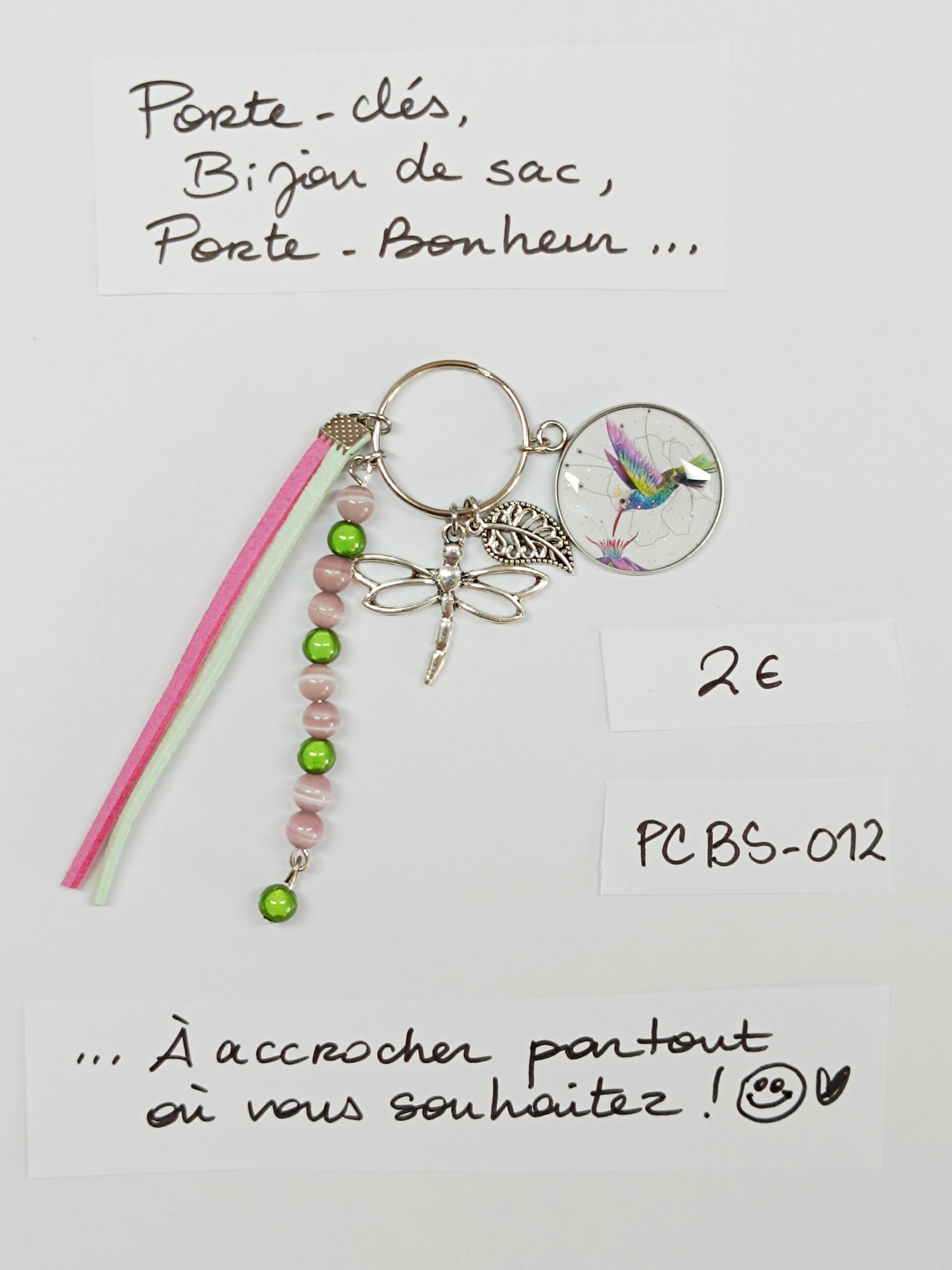PCBS-012- Porte-clés Bijou de sac