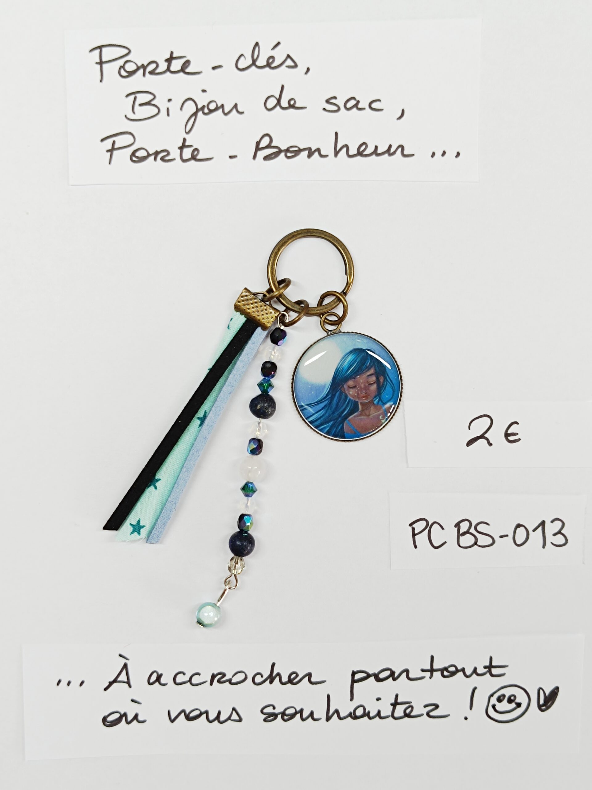 PCBS-013- Porte-clés Bijou de sac