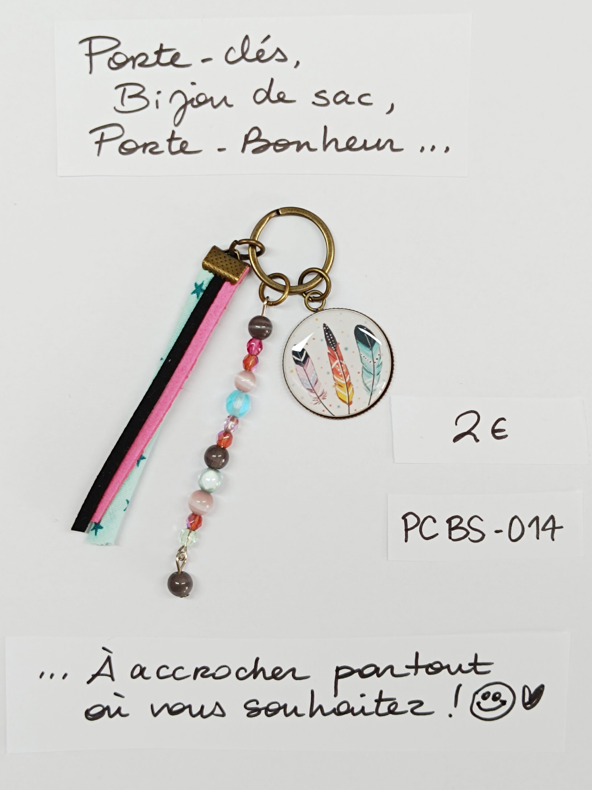 PCBS-014- Porte-clés Bijou de sac