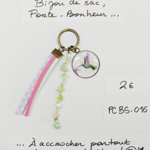 PCBS-016- Porte-clés Bijou de sac