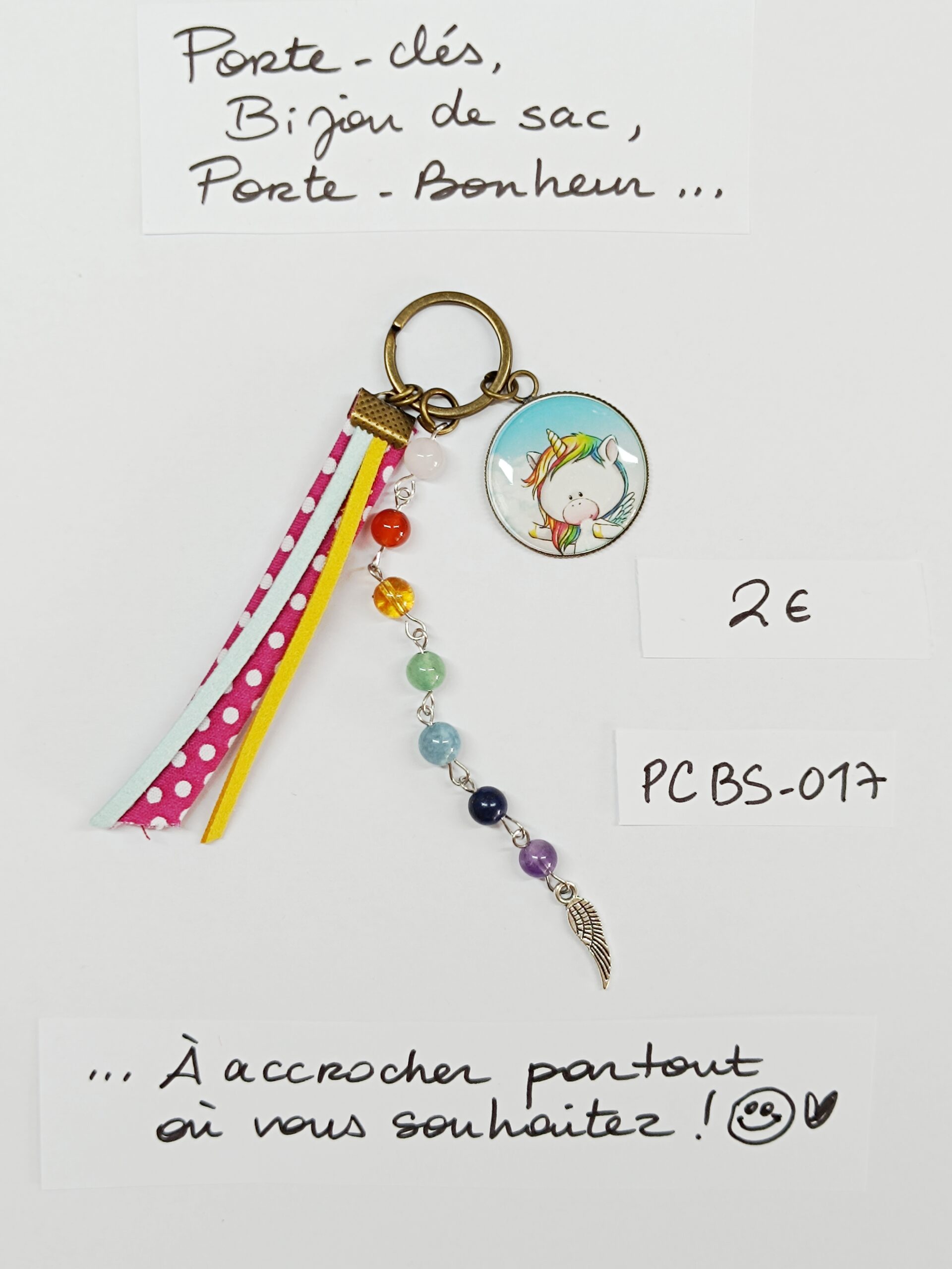 PCBS-017- Porte-clés Bijou de sac