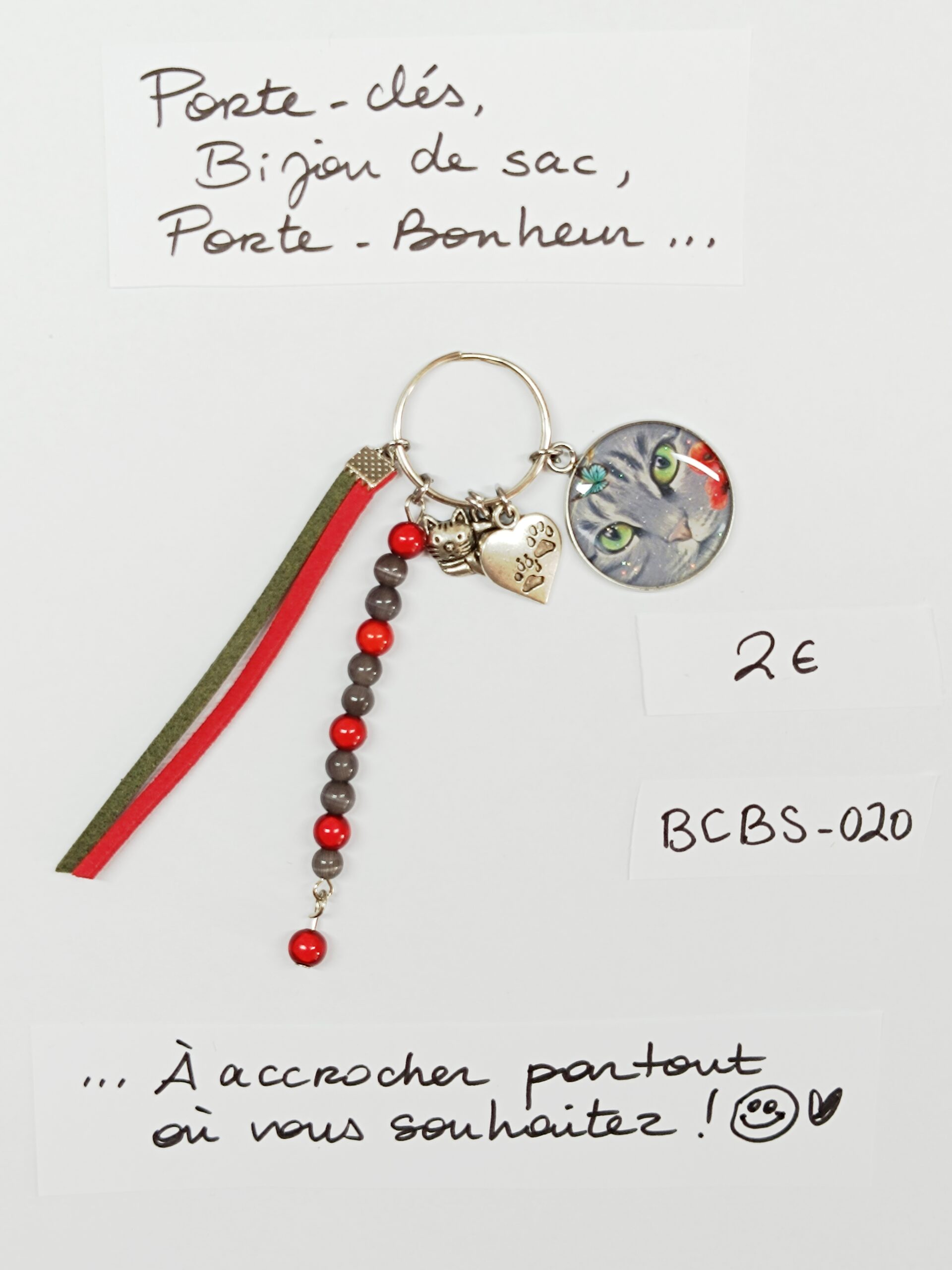 PCBS-020- Porte-clés Bijou de sac