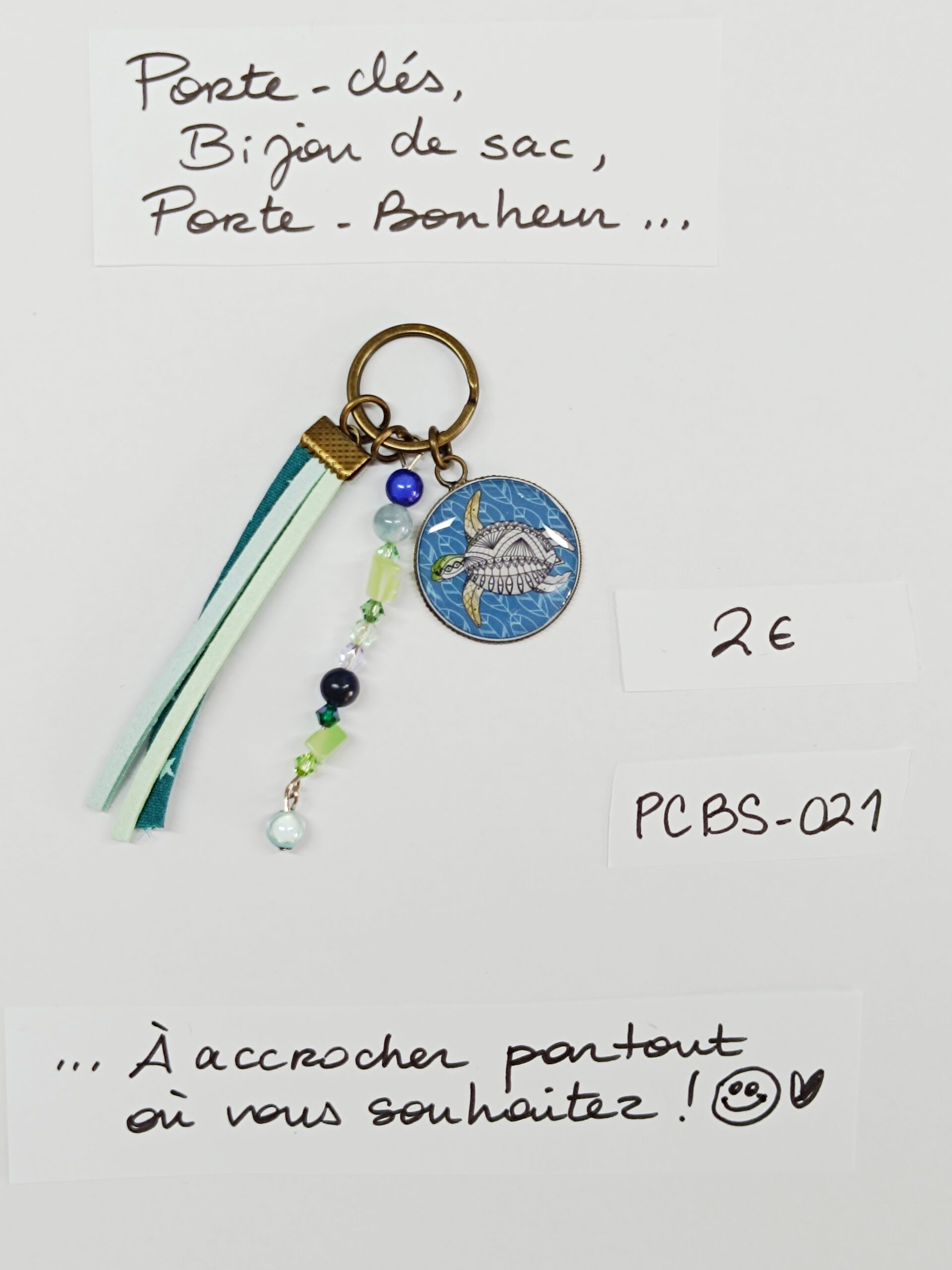 PCBS-021- Porte-clés Bijou de sac