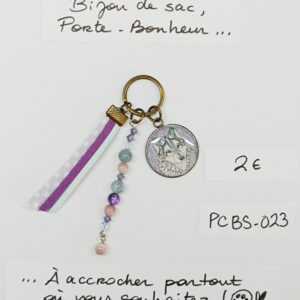 PCBS-023- Porte-clés Bijou de sac
