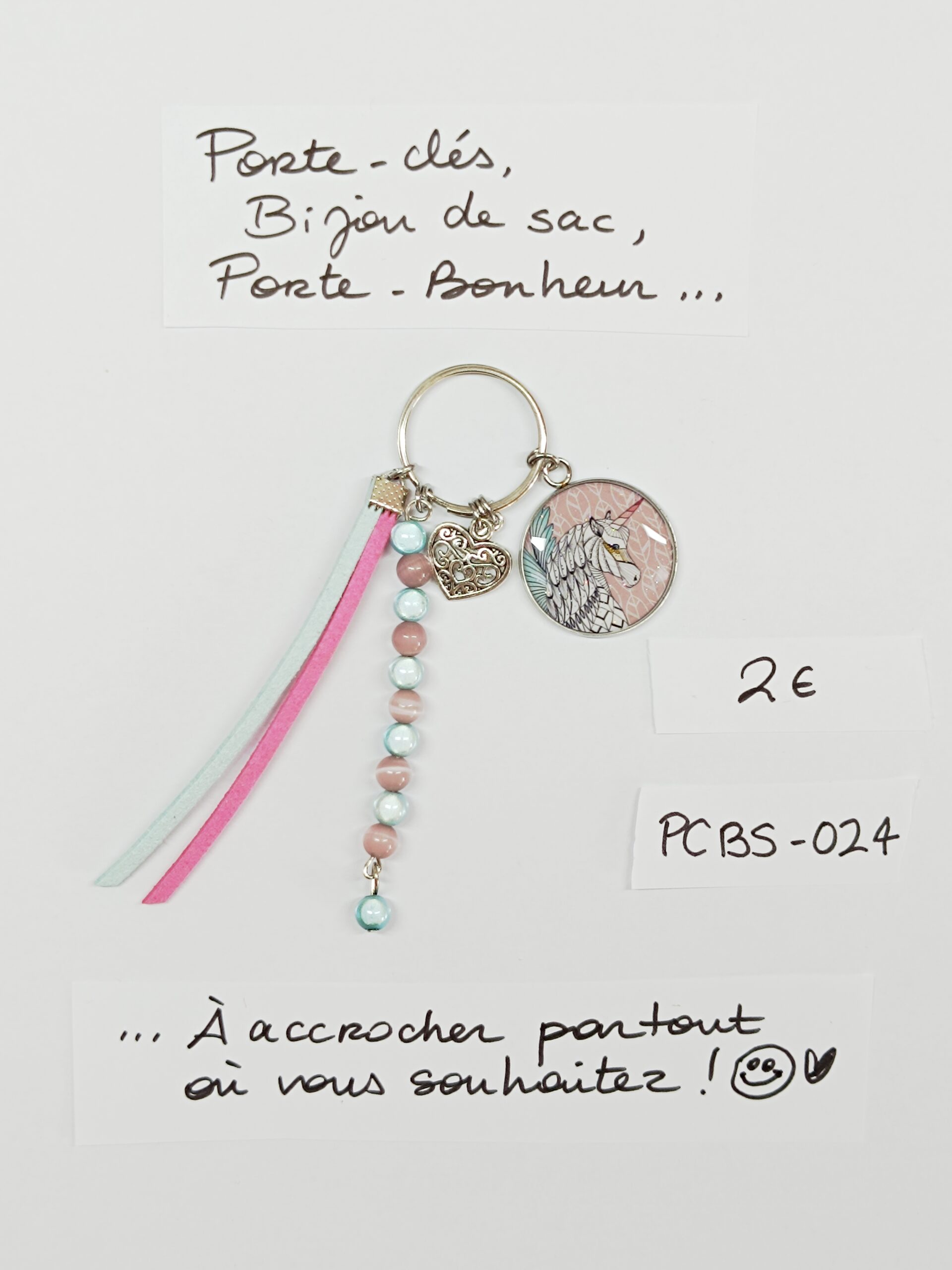 PCBS-024- Porte-clés Bijou de sac