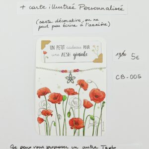 CB-005- Bracelet Personnalisé Acier Inoxydable