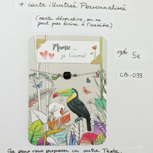 CB-033- Bracelet Personnalisé Acier Inoxydable