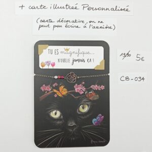 CB-034- Bracelet Personnalisé Acier Inoxydable