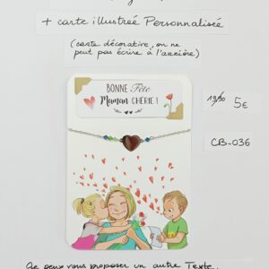 CB-036- Bracelet Personnalisé Acier Inoxydable