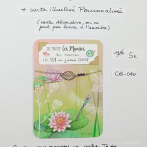 CB-040- Bracelet Personnalisé Acier Inoxydable