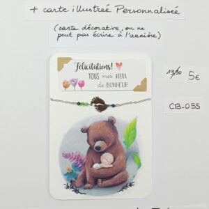 CB-055- Bracelet Personnalisé Acier Inoxydable