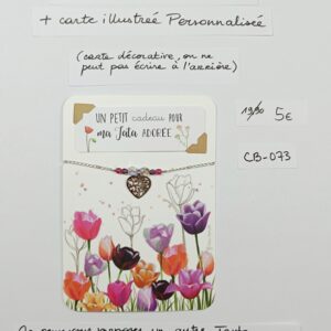 CB-073- Bracelet Personnalisé Acier Inoxydable
