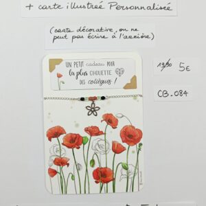 CB-084- Bracelet Personnalisé Acier Inoxydable