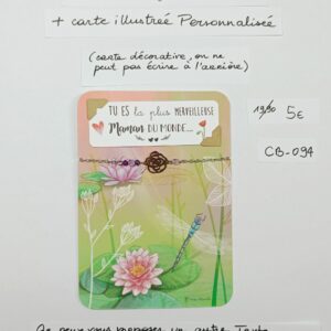 CB-094- Bracelet Personnalisé Acier Inoxydable