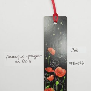 MPB-026- Marque-pages Bois